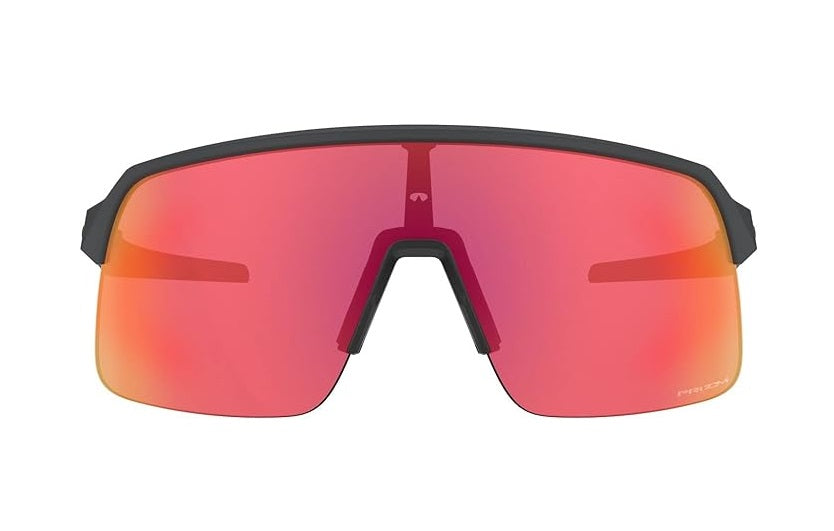 OAKLEY SUTRO LITE SUNGLASSES / MATTE CARBON / PRIZM TRAIL TORCH / SKU 009463-04