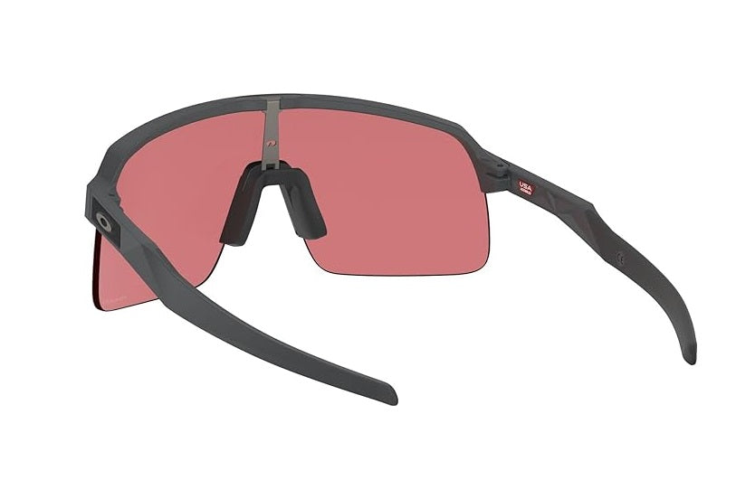 OAKLEY SUTRO LITE SUNGLASSES / MATTE CARBON / PRIZM TRAIL TORCH / SKU 009463-04